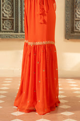 1 Piece Chiffon Gharara (FZ0921)